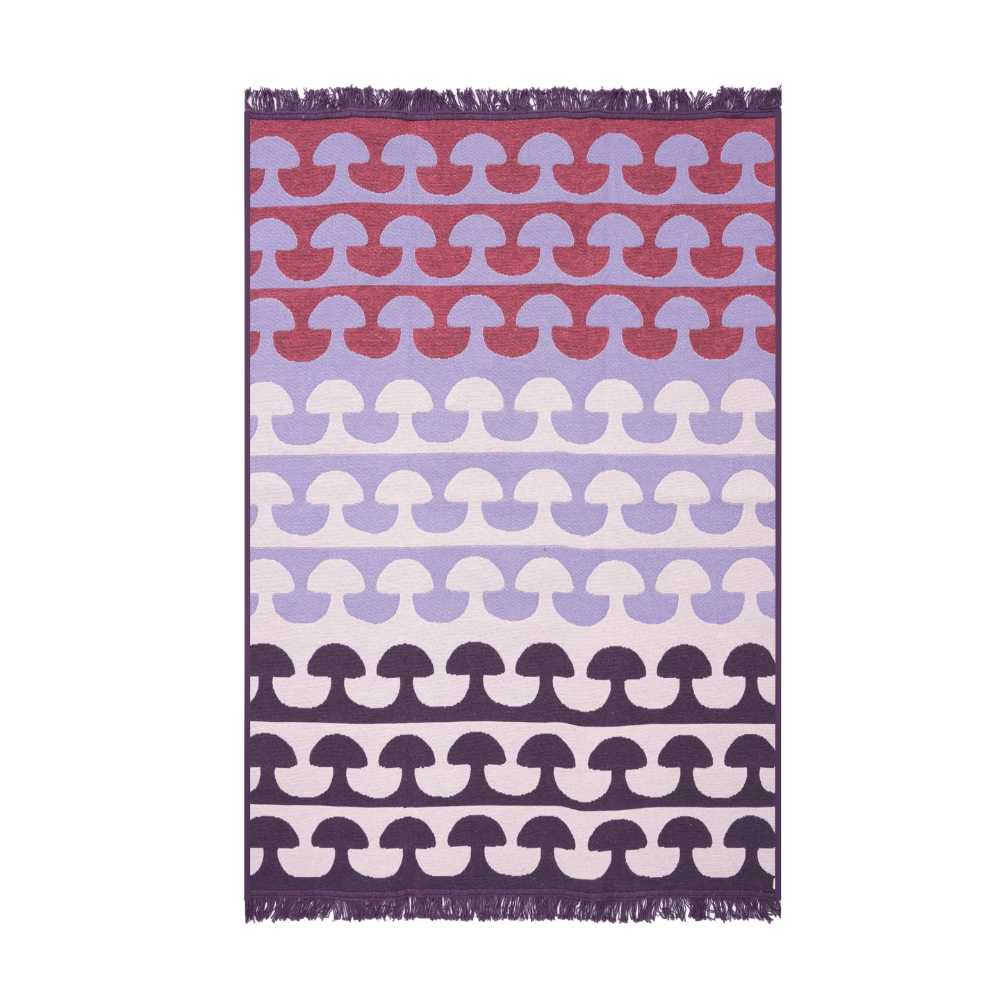 Mushroom Pink Recycled Kilim Rug