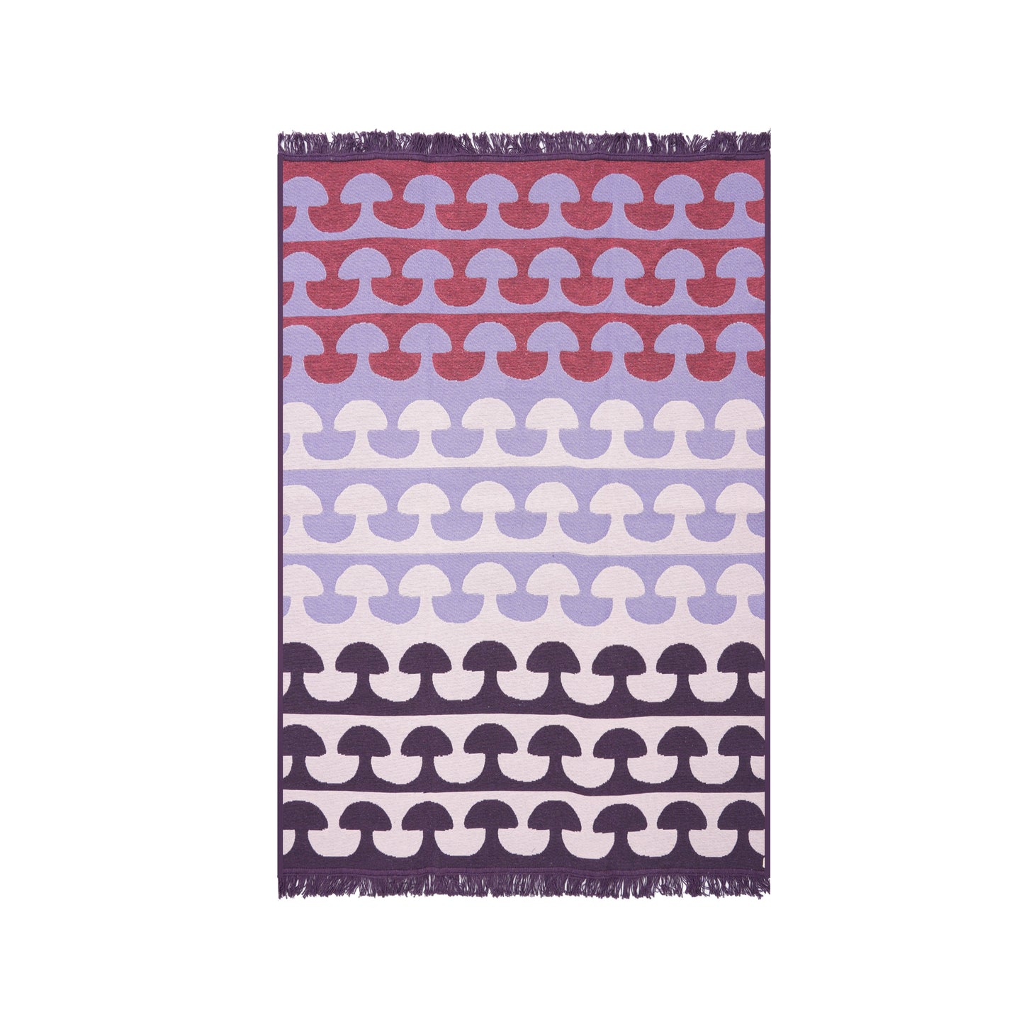 Mushroom Pink Recycled Kilim Rug