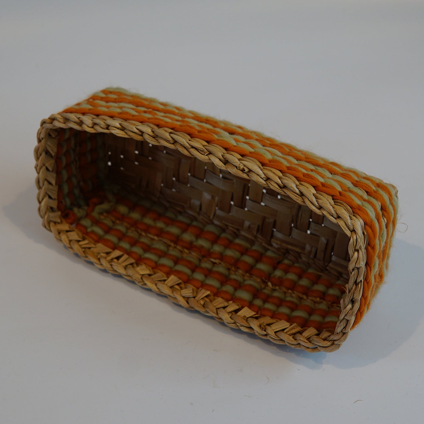 Handmade Rectangular Basket