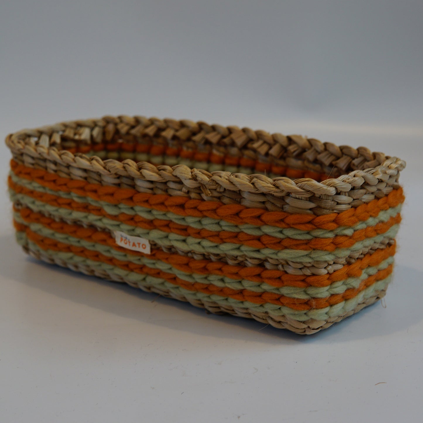 Handmade Rectangular Basket