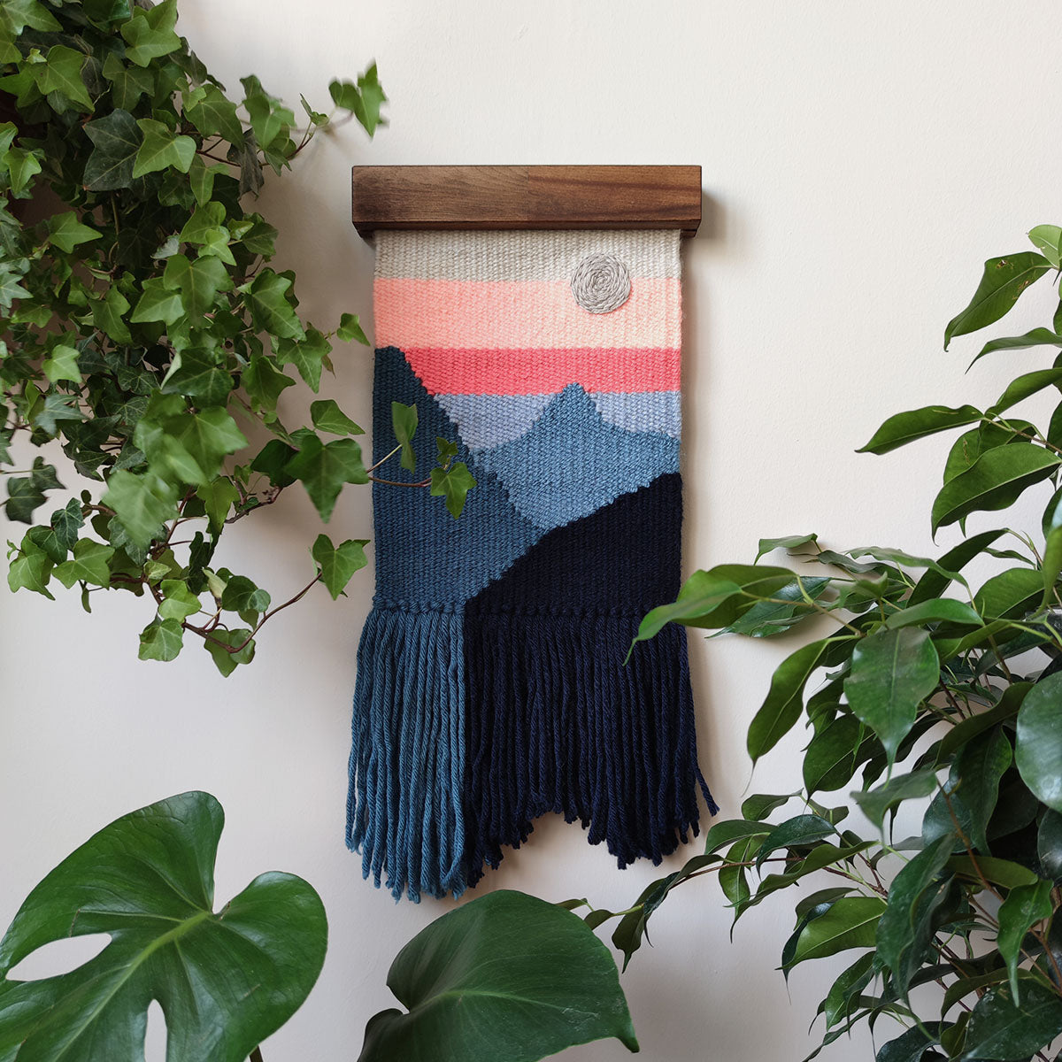 Studio Potato Moon Handwoven Wall Decoration