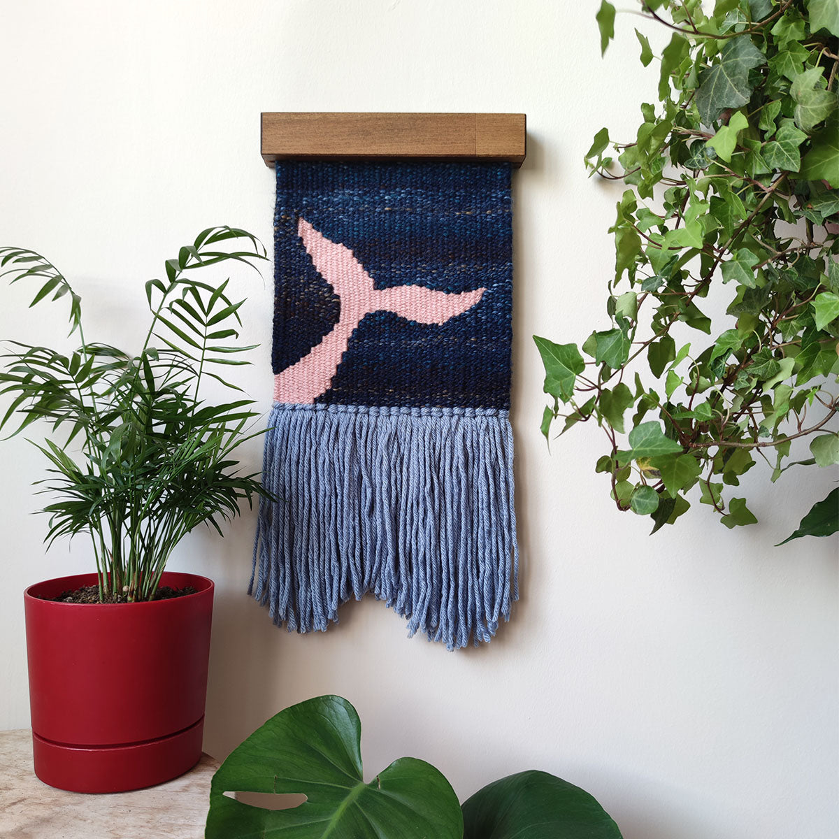 Studio Potato Whale Handwoven Wall Decoration